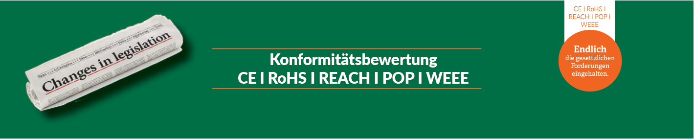 Workshop CE I RoHS I REACH I POP I WEEE Banner DE