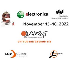 AMSYS auf der Electronica 2022 München