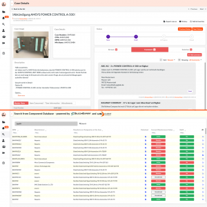 Obsoleszenzmanagement Portal - Modernes Design und SiliconExpert Datenintegration