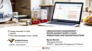 AMSYS obsolescence lecture at productronica_EN