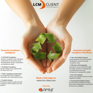 Compliance with environmental regulations in AMSYS LCM Client Titelbild